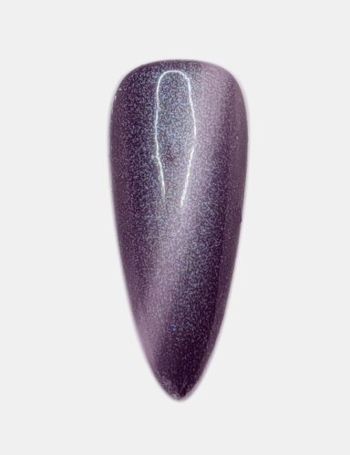 116 - cat-eye grey pruple glimmer